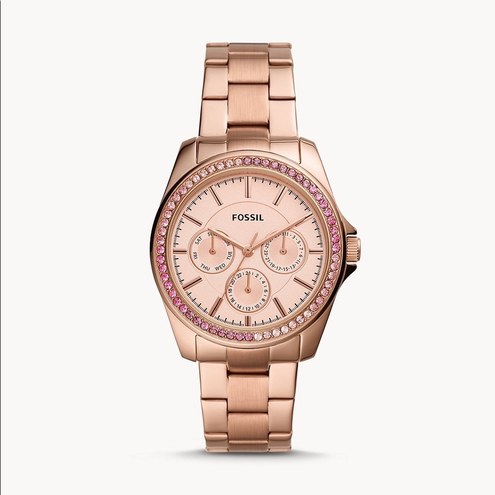 Fossil Janice Multifunction Rose Gold-Tone